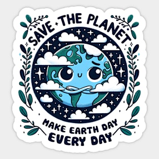 Make Every day is Earth Day Sticker